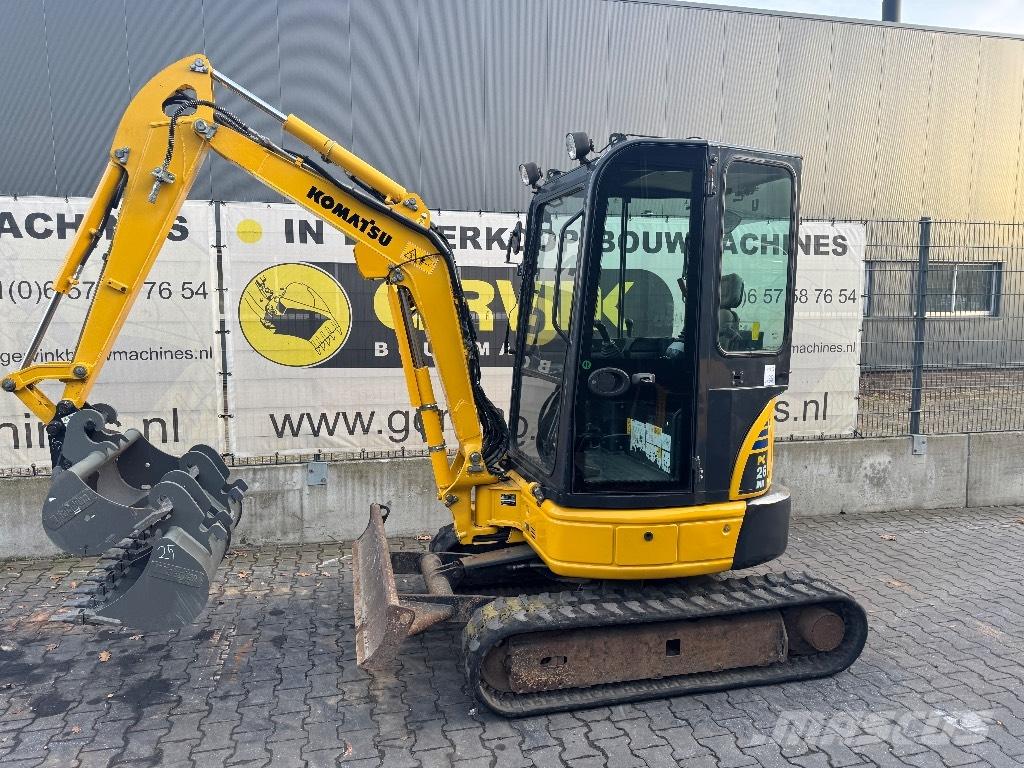 Komatsu PC 26 MR-3 Minigravere <7t