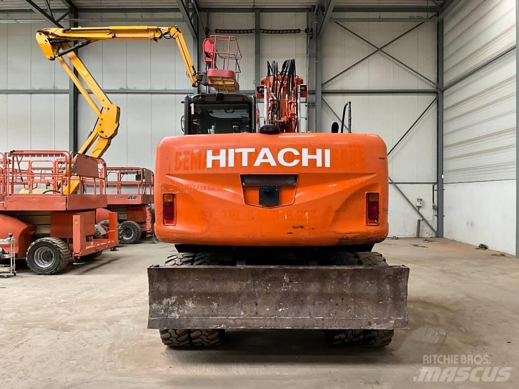 Hitachi ZX 140 W-3 Hjulgravere