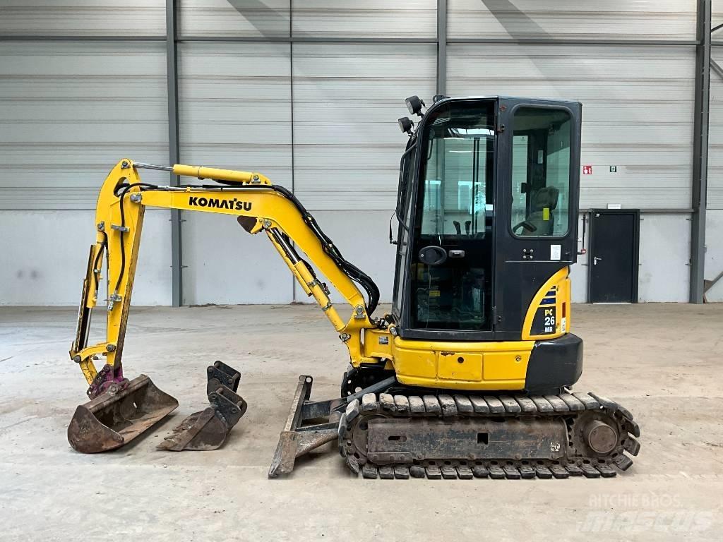 Komatsu PC 26 MR-3 Minigravere <7t