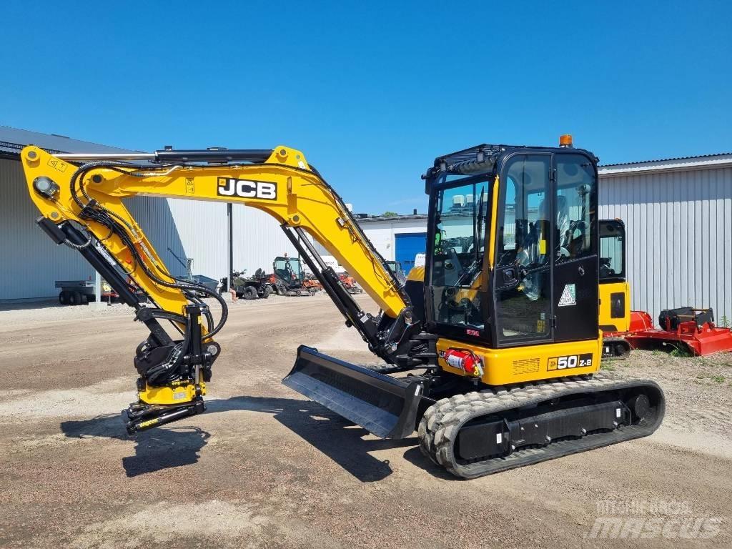 JCB 50Z-2,  Omg.lev! Minigravere <7t
