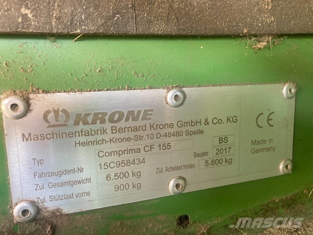 Krone CF155XC Rundballepresser