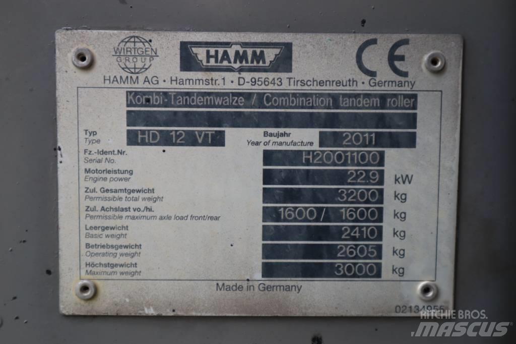 Hammar HD12VT Kombivalser