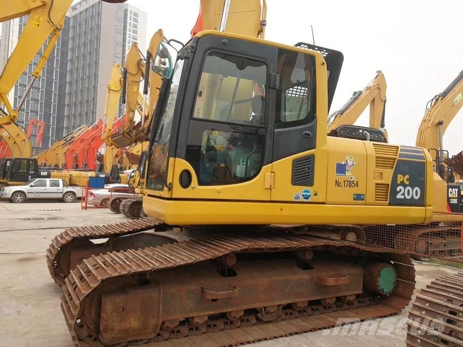 Komatsu pc200-8 Beltegraver