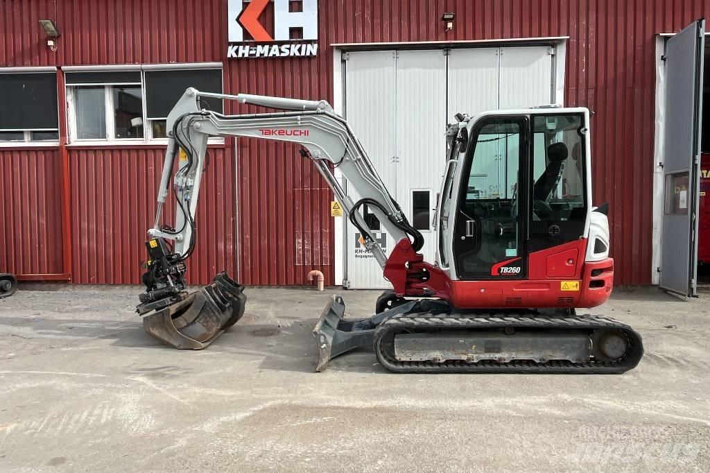 Takeuchi TB 260 Minigravere <7t