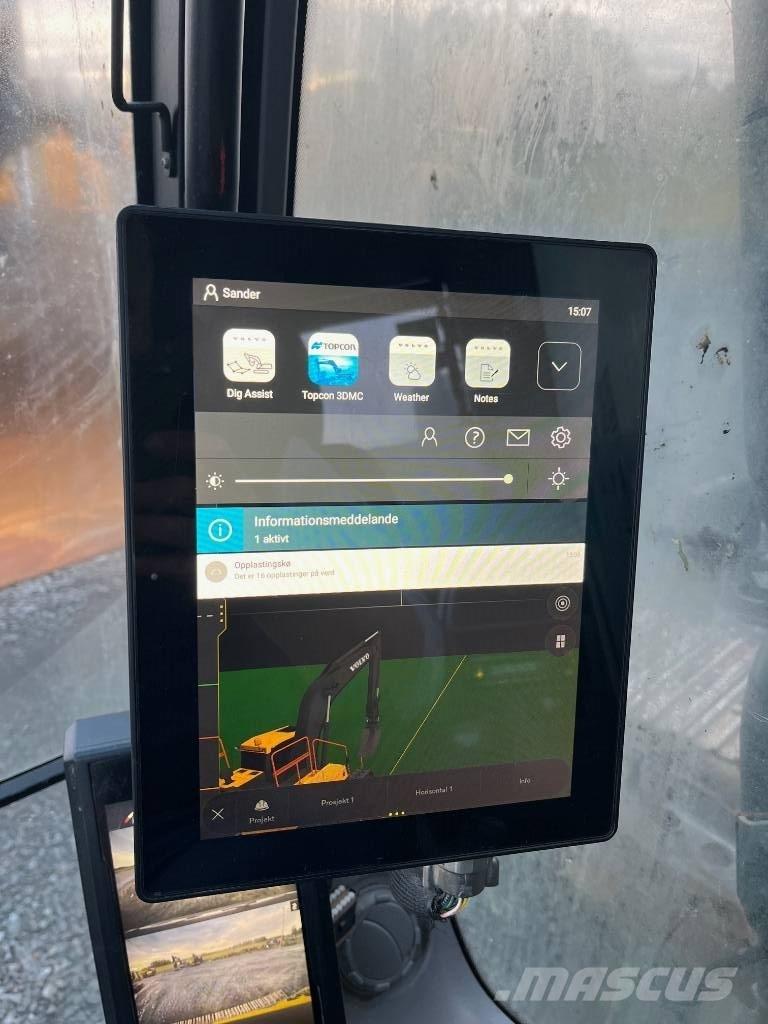 Volvo EC 250 EL Beltegraver