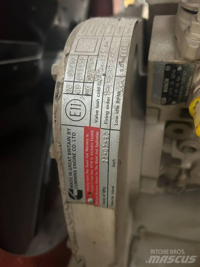 Cummins 6CTA8.3 Diesel Generatorer