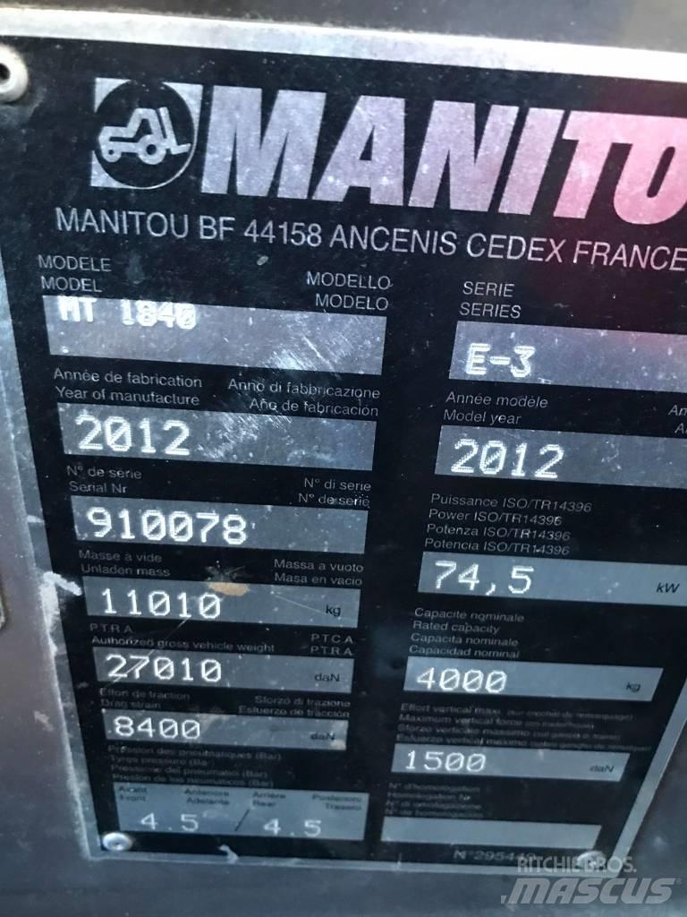 Manitou MT 1840 Teleskoplastere