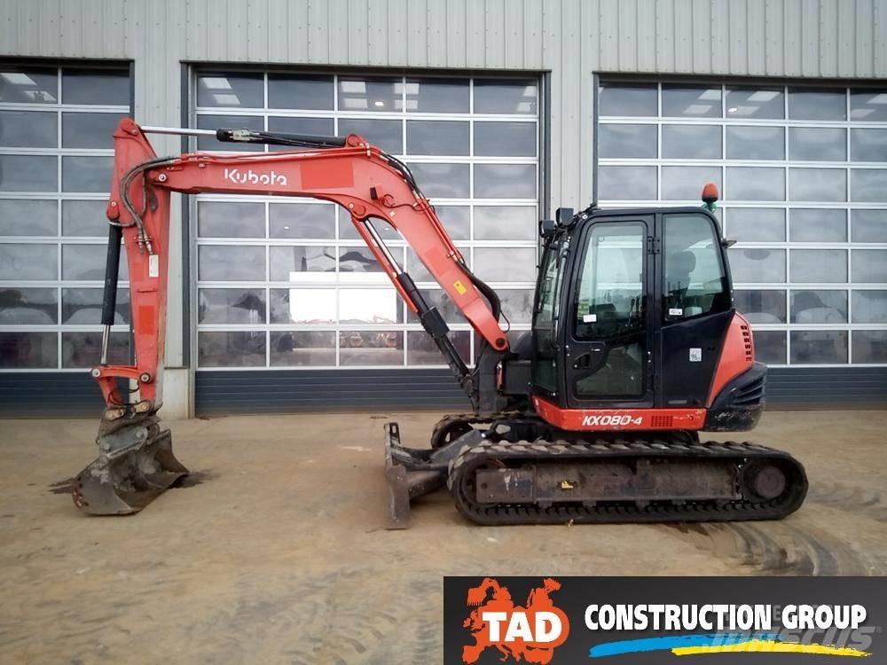 Kubota KX 080-4 Midigravere 7 - 12t