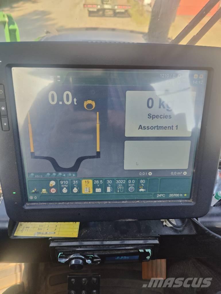 John Deere 1210E Lassbærere