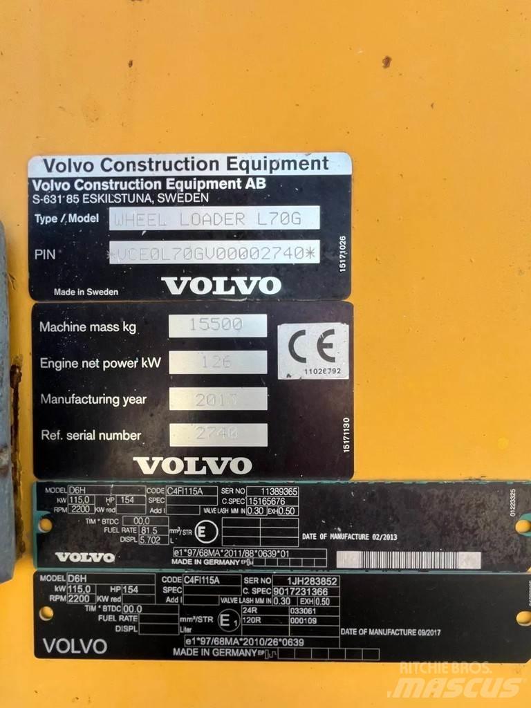 Volvo L70G Hjullastere