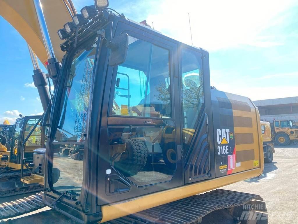 CAT 316 EL NVT Beltegraver