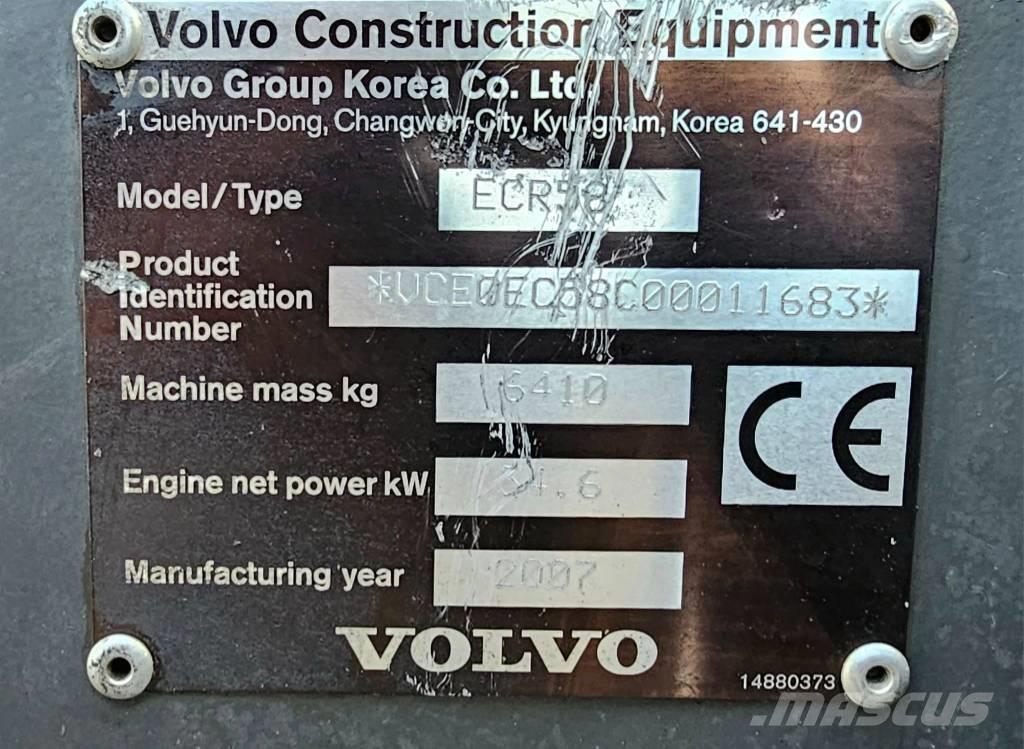Volvo ECR 58 plus Midigravere 7 - 12t