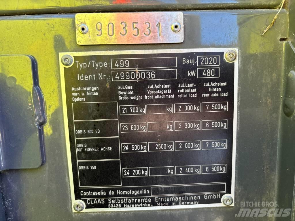 CLAAS Jaguar 960 4WD Selvdrevne fôrhøstere
