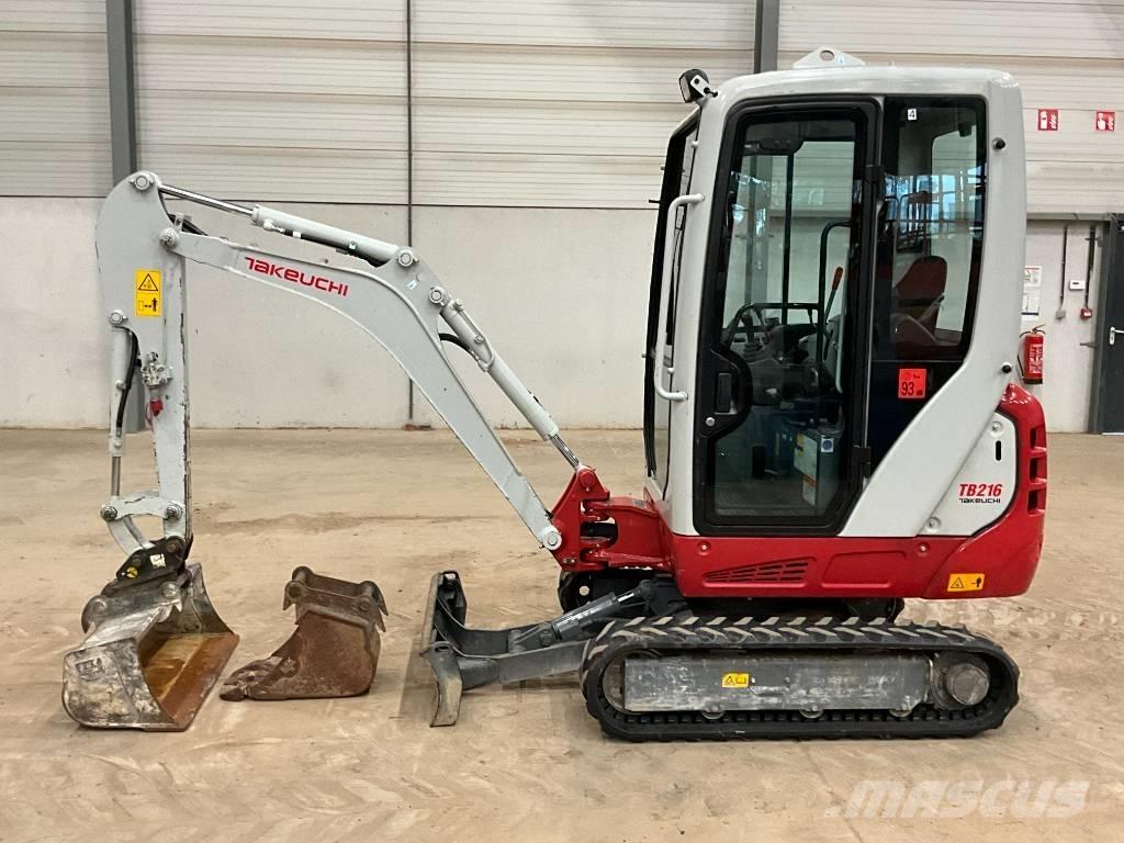 Takeuchi TB 216 Minigravere <7t