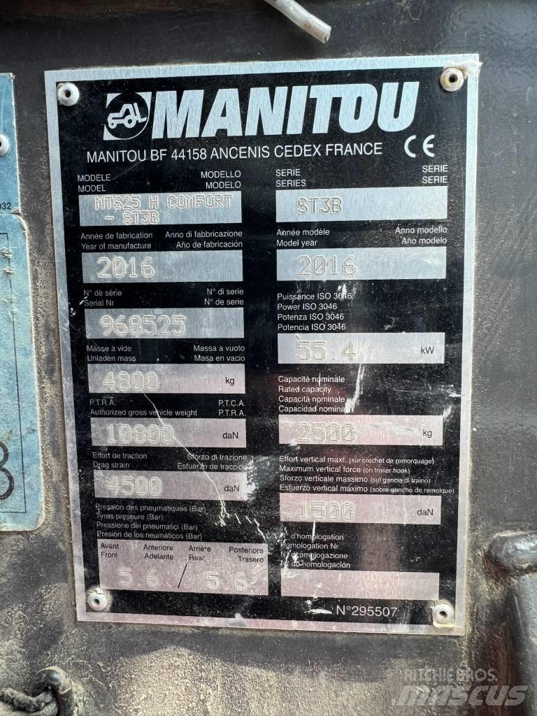Manitou MT 625 H Teleskoplastere