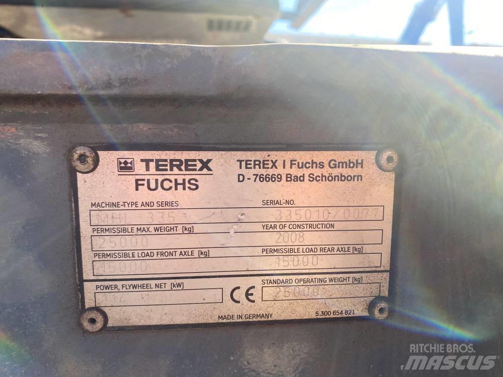 Fuchs MHL 335 Gravemaskiner for avfallshåndtering