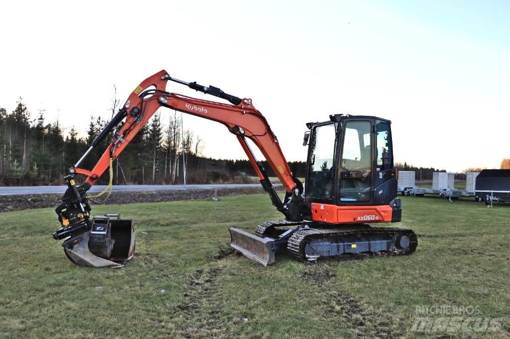 Kubota KX060-5 Minigravere <7t