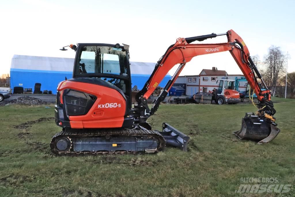 Kubota KX060-5 Minigravere <7t