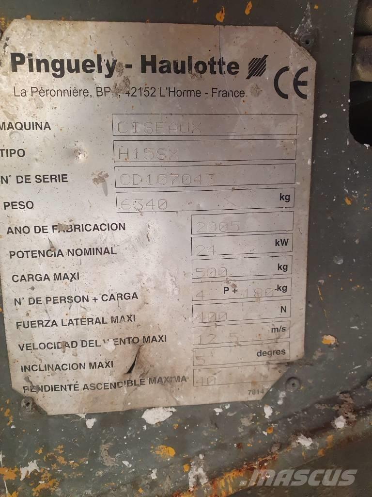 Haulotte H 15 SX Sakselifter