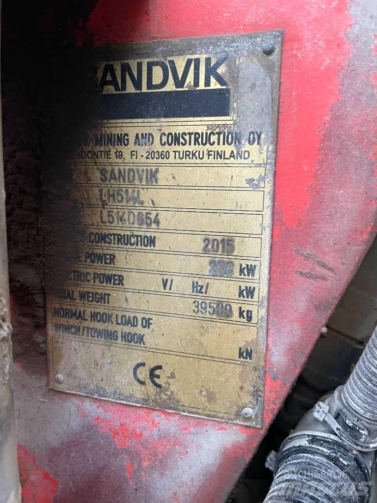 Sandvik LH 514 Gruvelastere