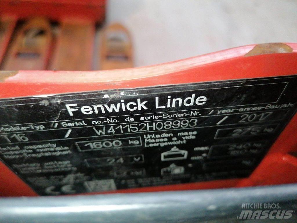 Linde T16 Lavtløftende truck