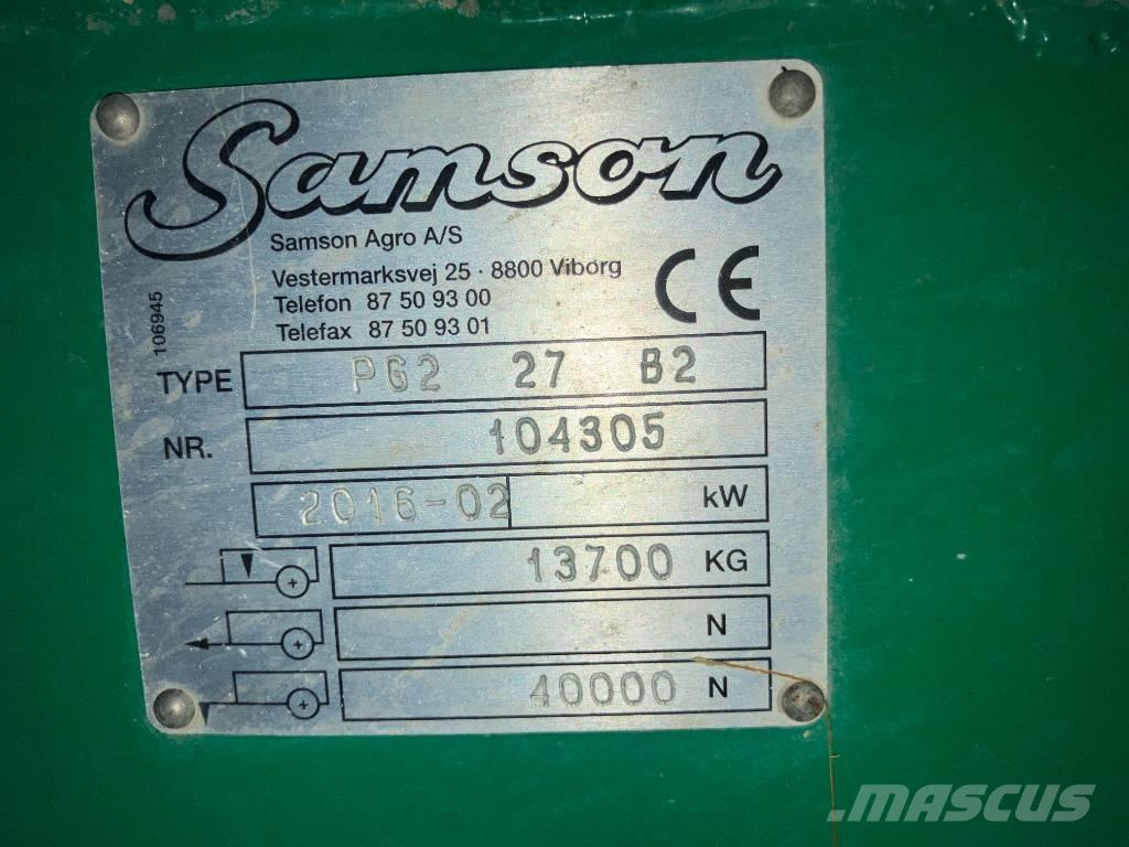 Samson PG2 27 Slamtanker