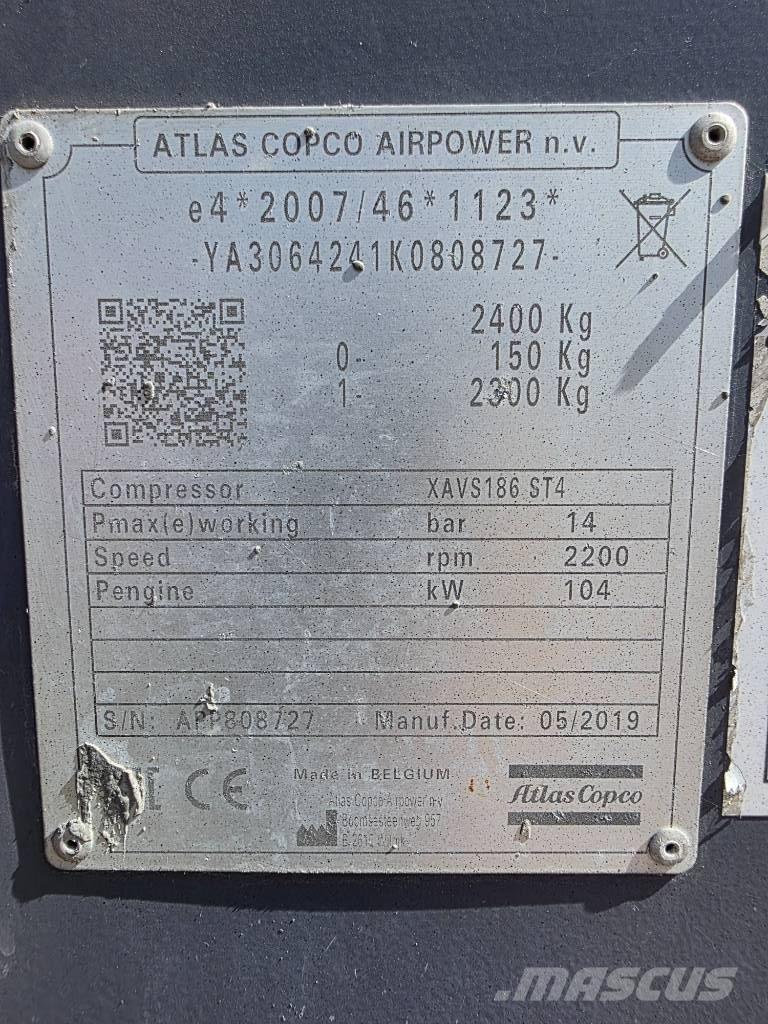 Atlas Copca XAVS186 Luft Boostere