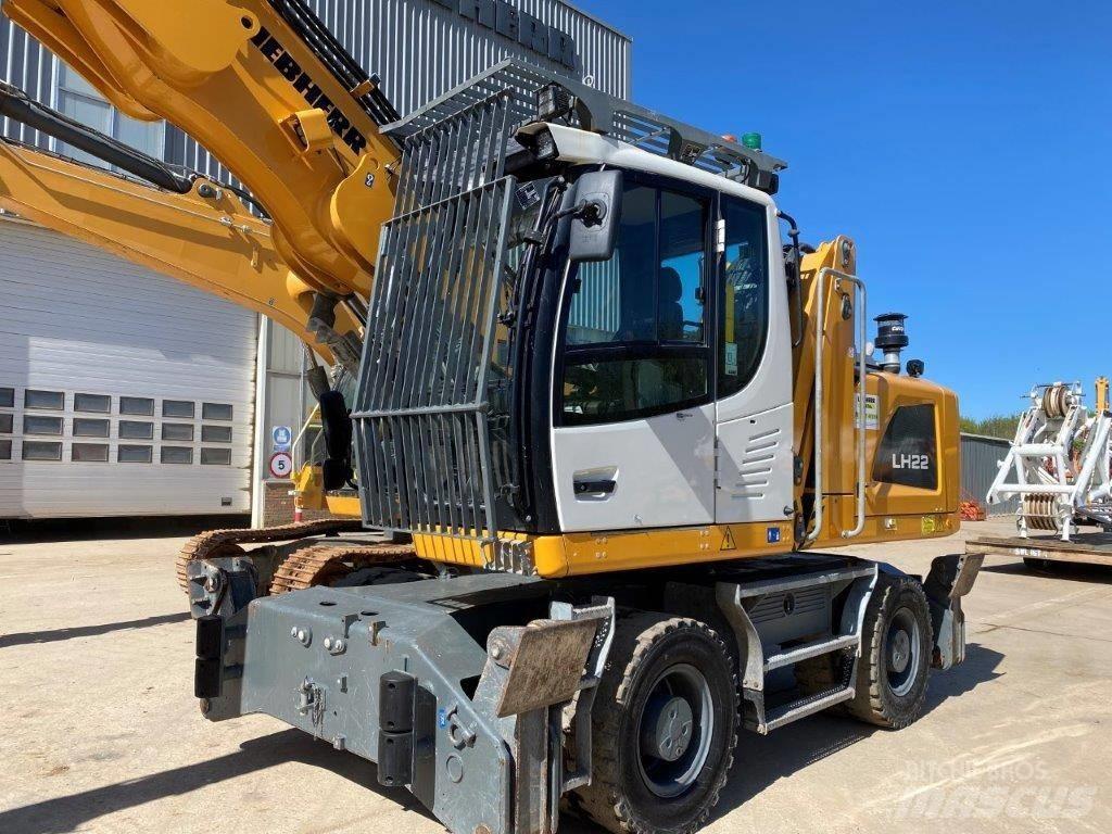 Liebherr LH 22 M Gravemaskiner for avfallshåndtering