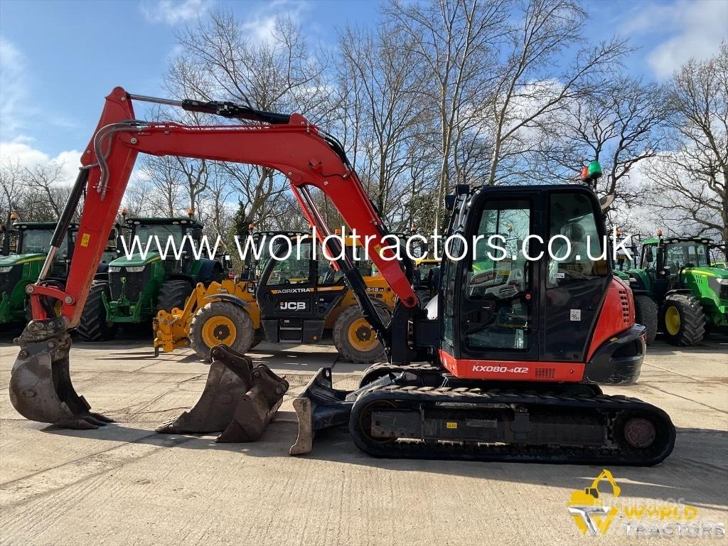 Kubota KX 080-4 Midigravere 7 - 12t