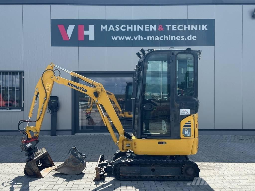 Komatsu PC 16 R-3HS Minigravere <7t