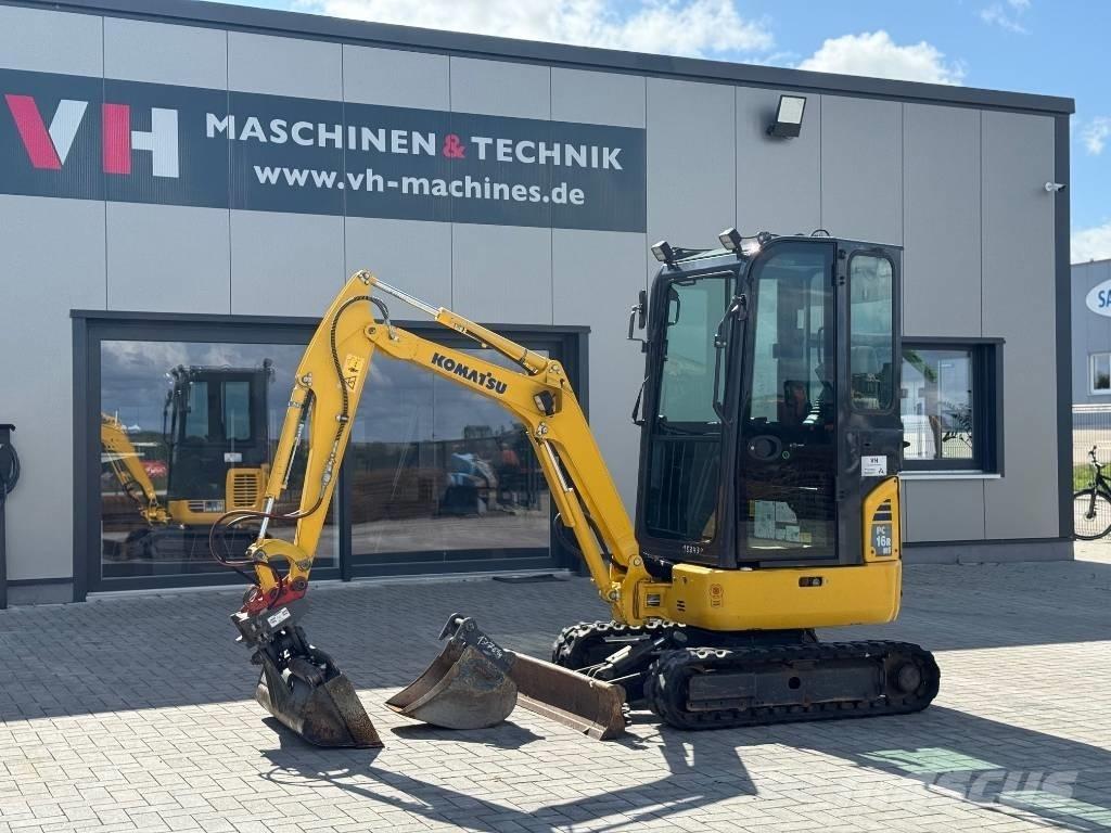 Komatsu PC 16 R-3HS Minigravere <7t