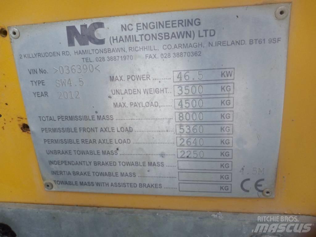 NC SW 4.5 Rammestyrte Dumpere