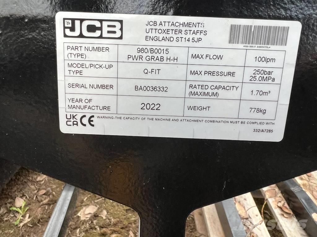 JCB 980/B0007 Grab Annet laste- og graveutstyr