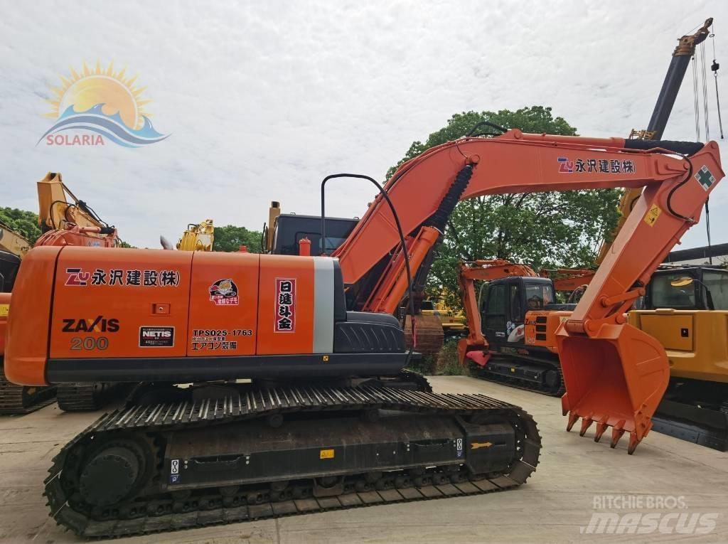 Hitachi ZX 200 Beltegraver