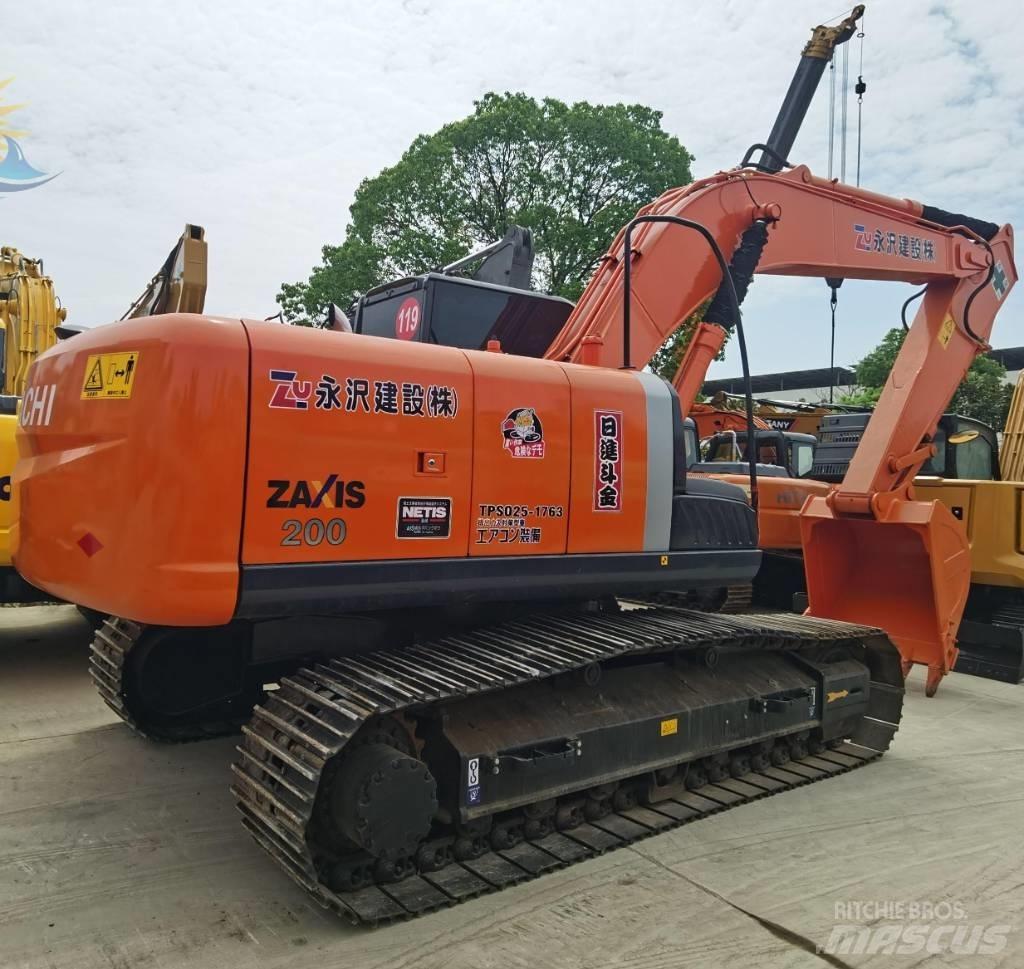Hitachi ZX 200 Beltegraver
