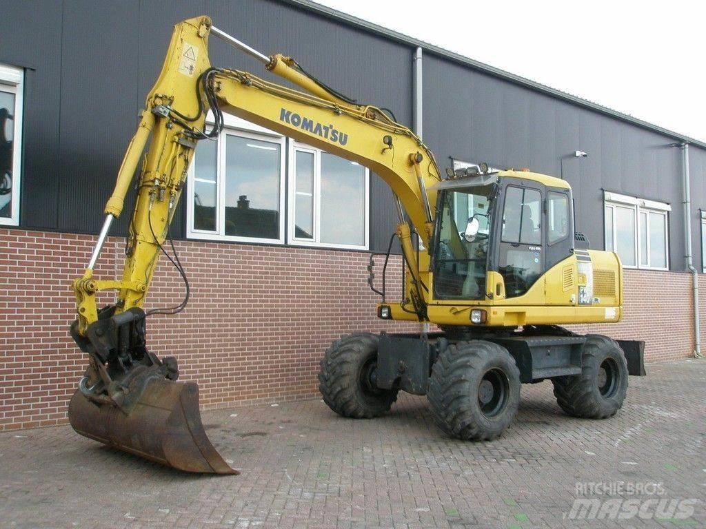 Komatsu PW140-7 Hjulgravere