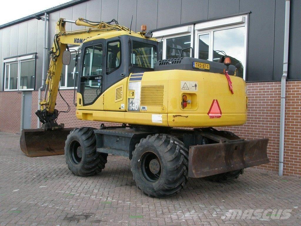 Komatsu PW140-7 Hjulgravere