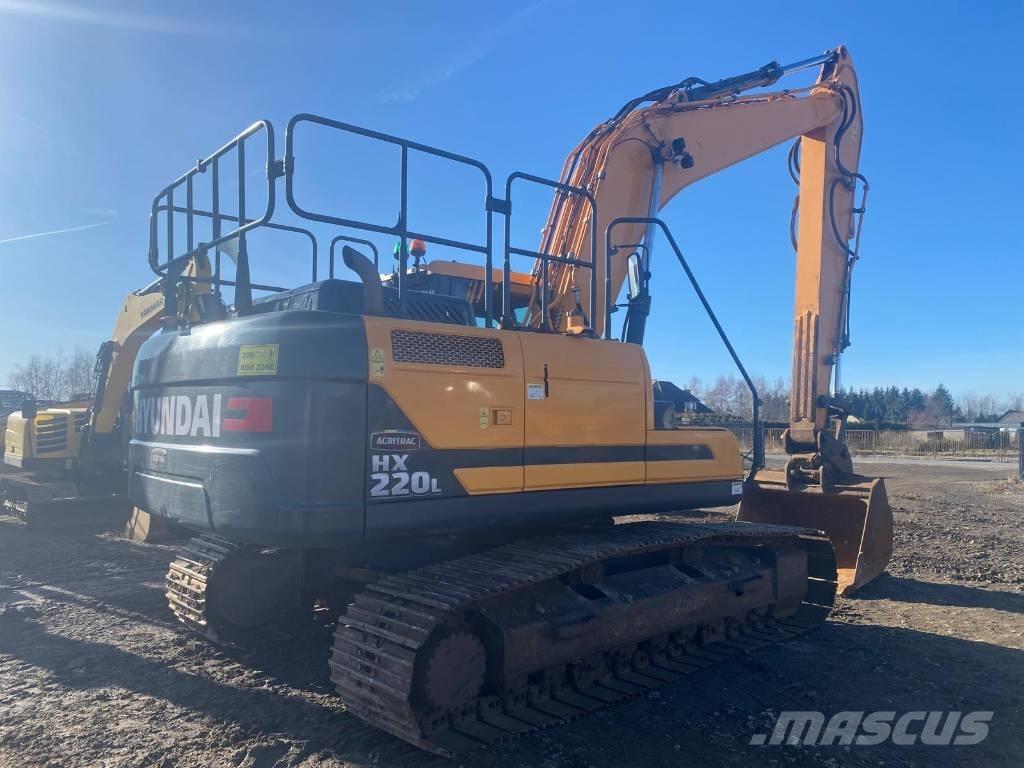 Hyundai HX220L Beltegraver