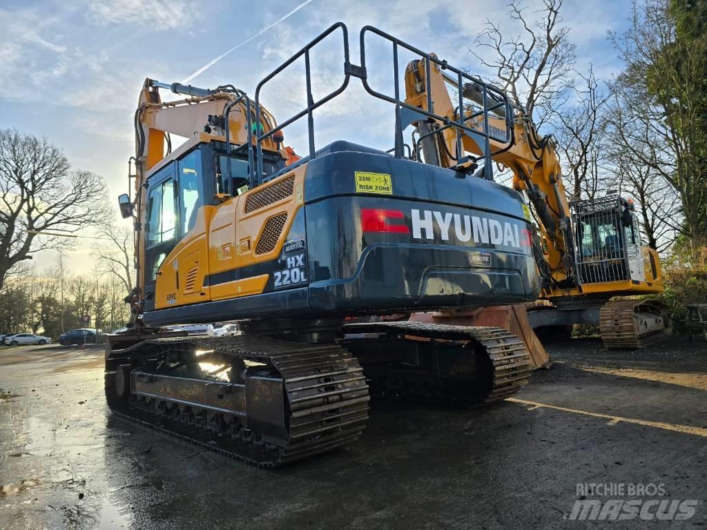 Hyundai HX220L Beltegraver
