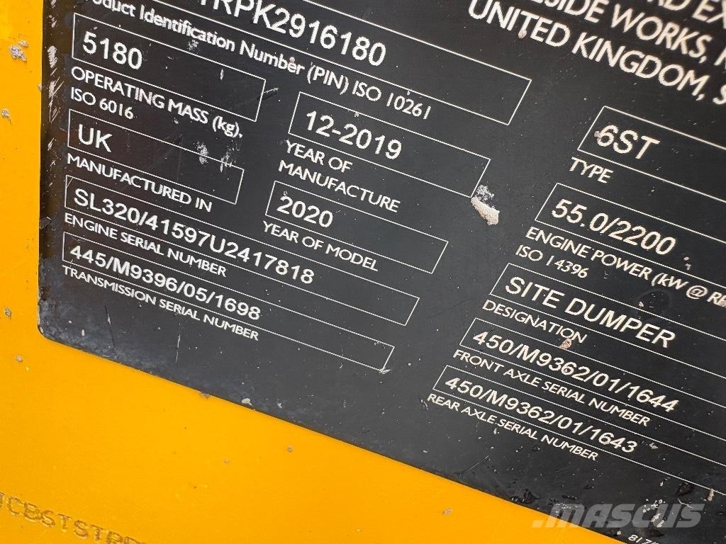 JCB 6 ST Mini dumpere