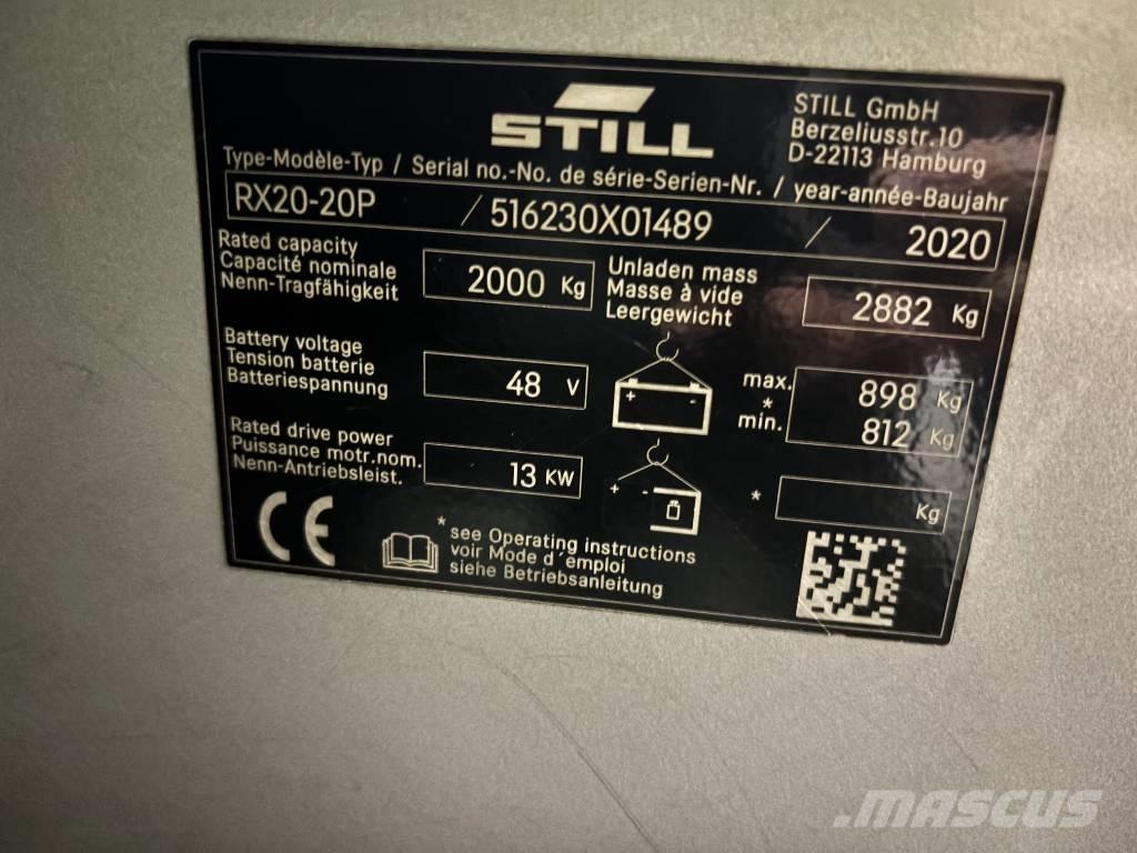 Still RX 20-20 P Elektriske trucker