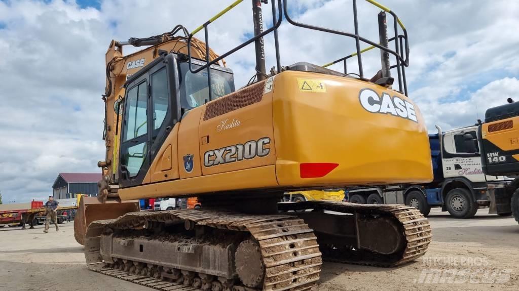 CASE CX 210 C Beltegraver