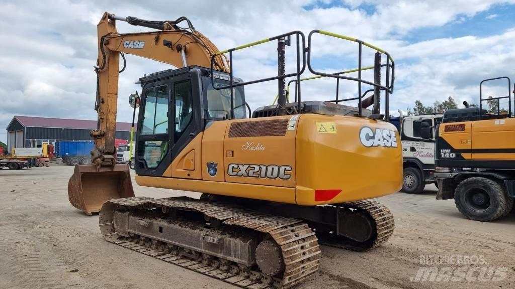 CASE CX 210 C Beltegraver