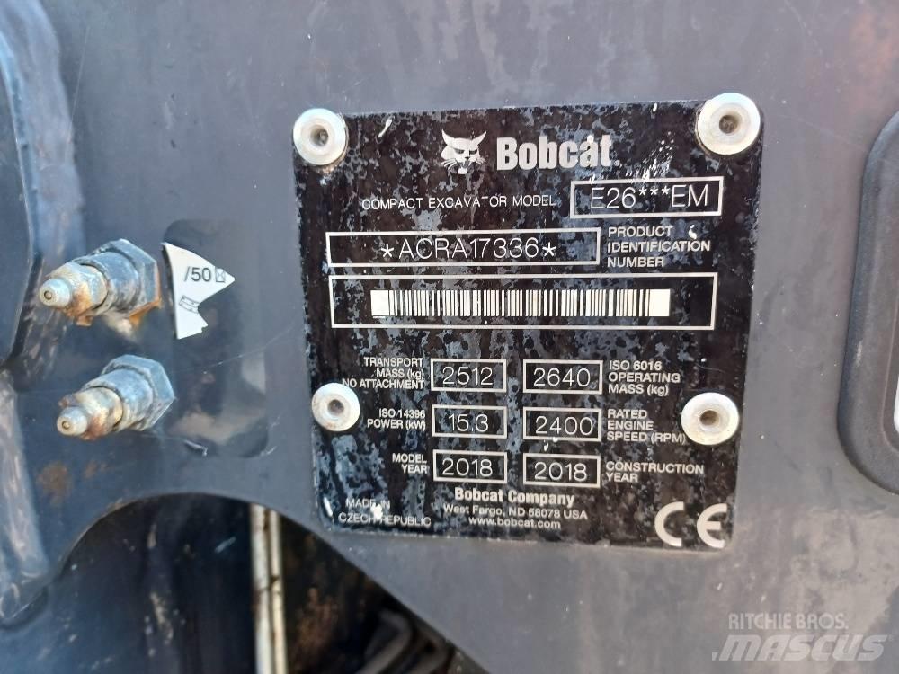 Bobcat E 26 Minigravere <7t