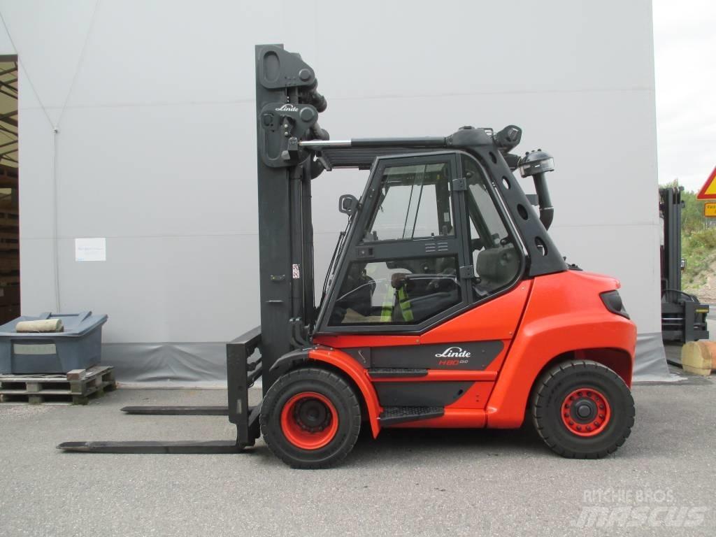 Linde H80D Diesel Trucker