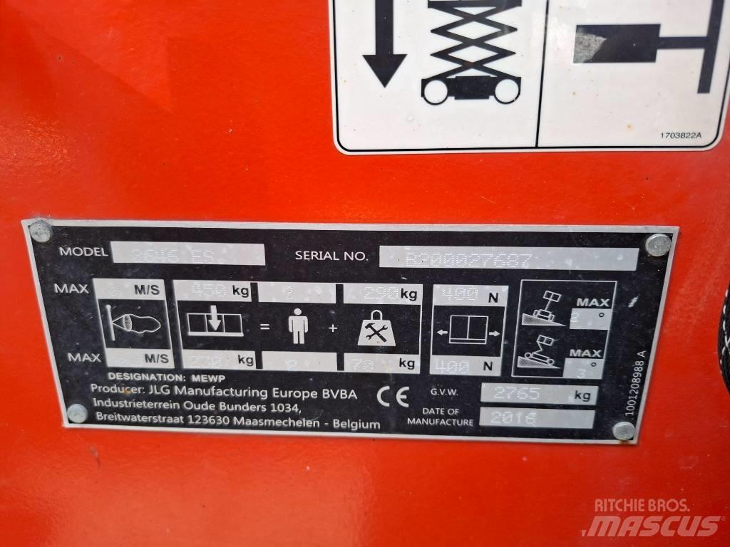 JLG 2646 ES Sakselifter