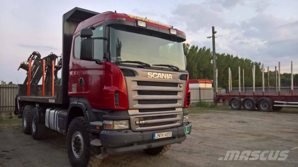 Scania R 420 Tømmerbiler