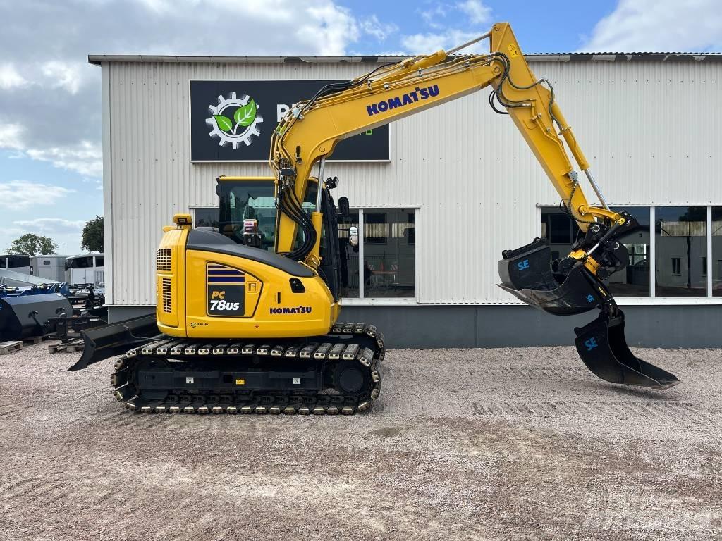 Komatsu PC78US-11E0 Midigravere 7 - 12t