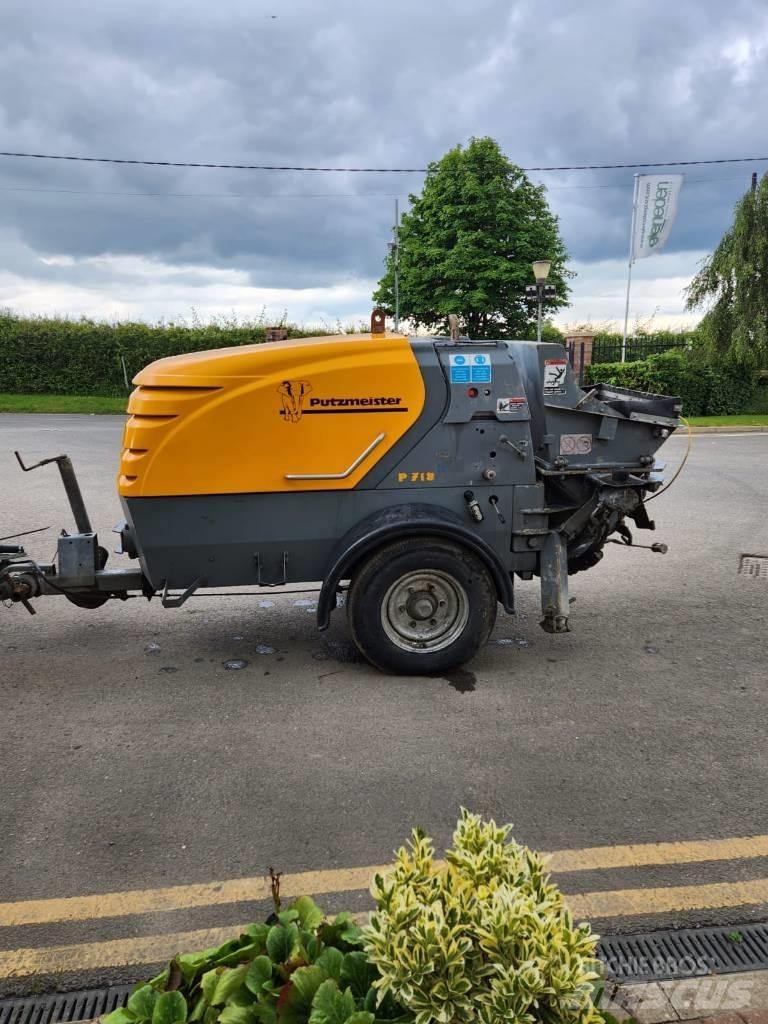 Putzmeister P 718 Massepumper