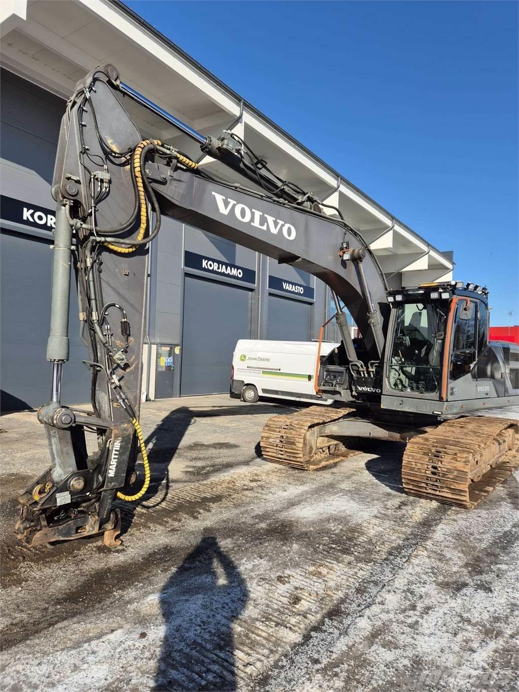 Volvo EC220EL Beltegraver